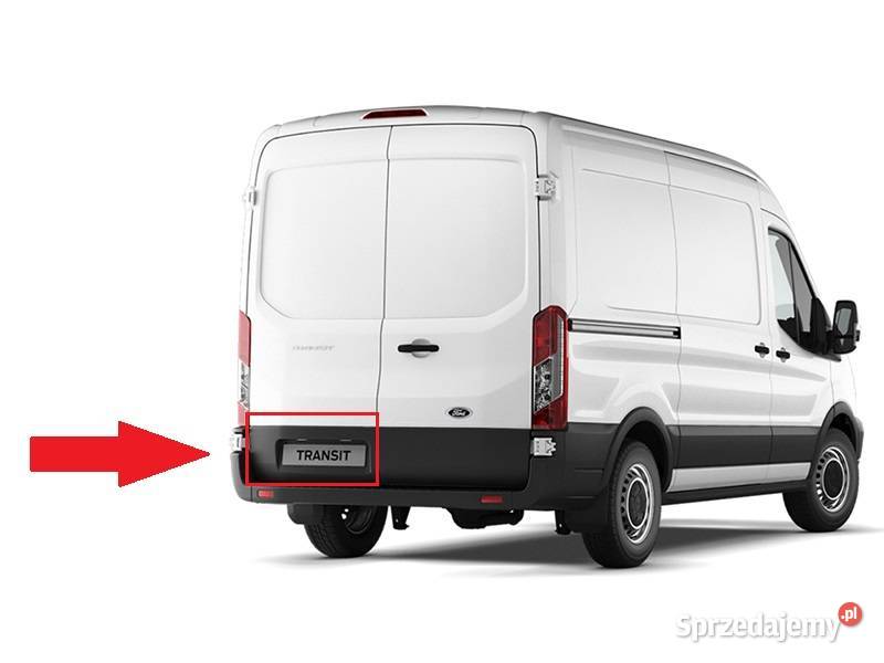 LISTWA DRZWI TYŁ LEWA FORD TRANSIT 2014 MK8 MK9 dostawcze Listwy i nakładki Głogów