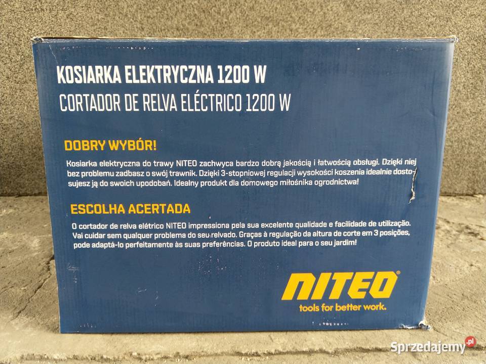 NAJTANIEJ Kosiarka Elektryczna 1200W Kosz 30L Zabrze