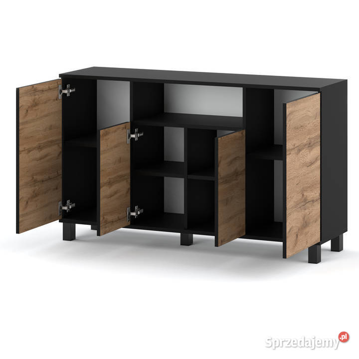 Komoda Do Sypialni Salonu 140 Bruno Duża Szafka 35cm Elbląg