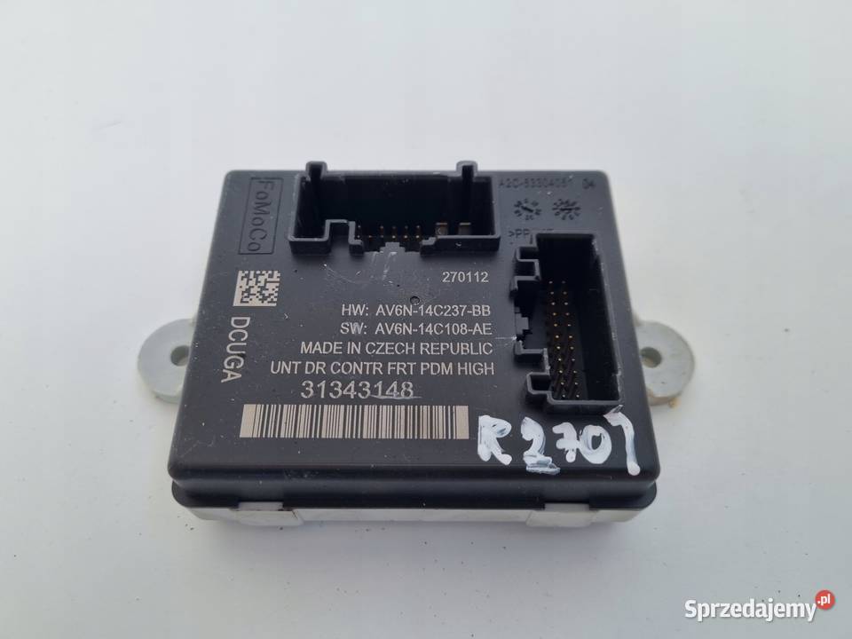 Volvo V60 S60 II LEWY MODUŁ DRZWI Sterownik