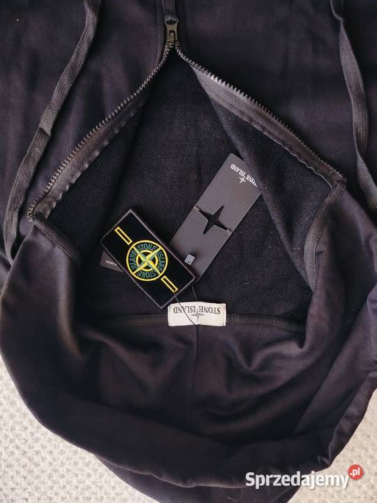 Stone island Full ZIP Hoody czarny podkarpackie Jedlicze