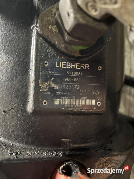 Liebherr L522 L524 L534 L538 L512 silnik jazdy wielkopolskie Jastrzębniki