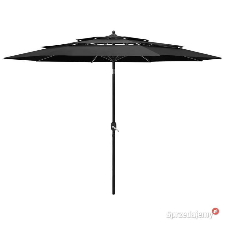 3poziomowy parasol na aluminiowym słupku Warszawa