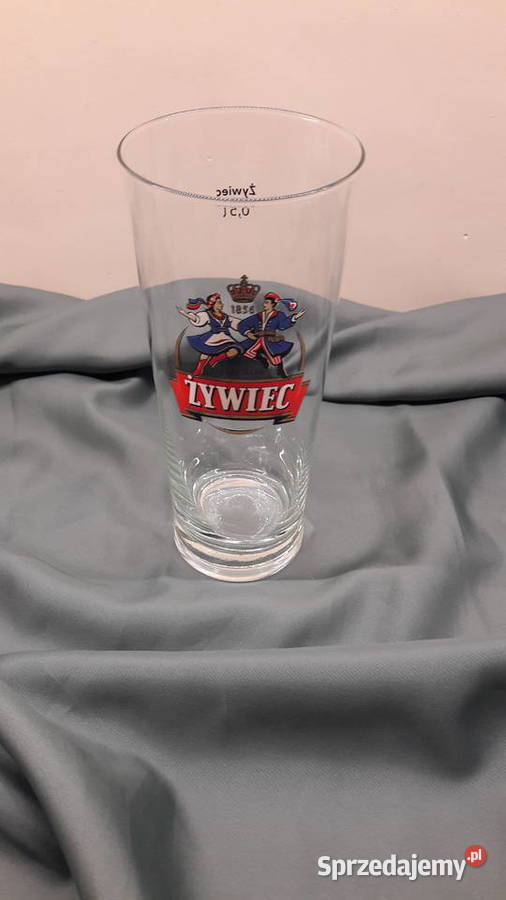 Kufel do piwa Żywiec 05l przezroczysty Głuchołazy