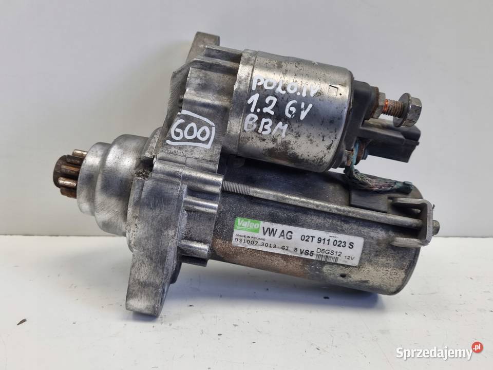 ROZRUSZNIK VW Polo IV 12 6V ROZRUSZNIK valeo Układ elektryczny silnika Rudka