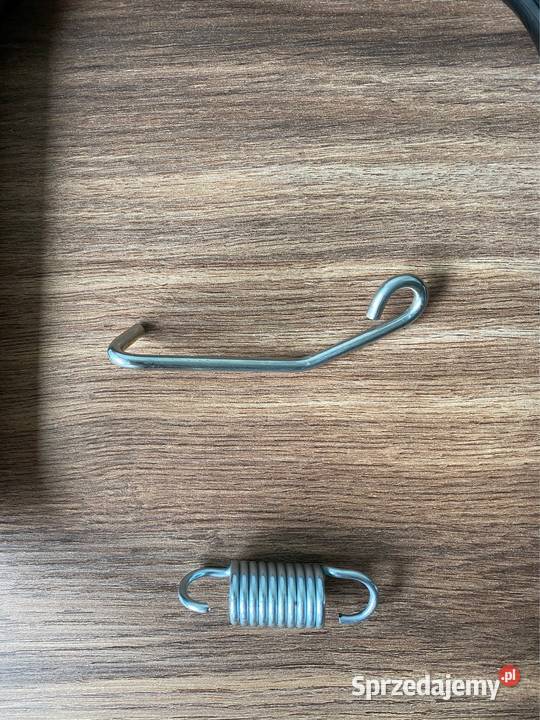 NOWY POLSKI ZESTAW stopka centralna sprężyna WSK Bielsko-Biała