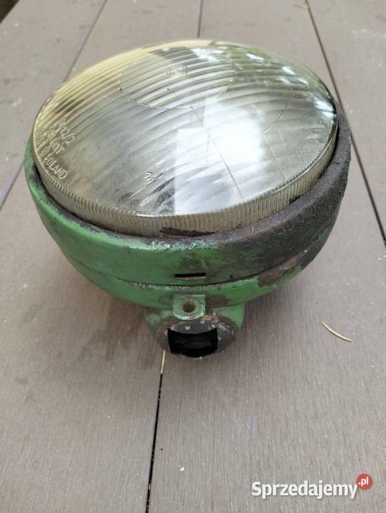 Stara metalowa przednia lampa do zabytkowych Pozostałe podkarpackie