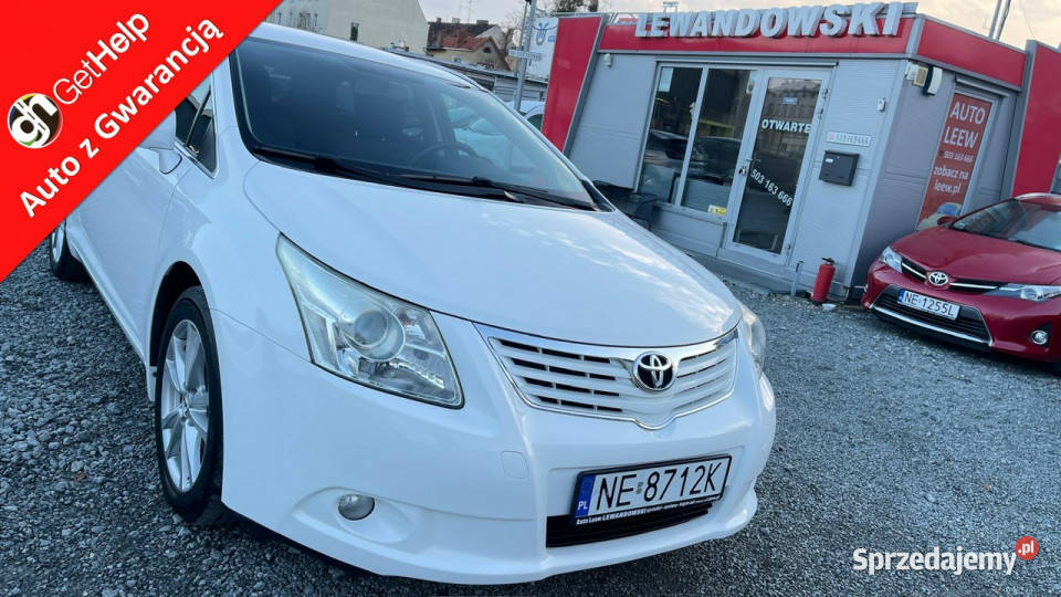 Toyota Avensis Tempomat Kamera Cofania Navi III wspomaganie kierownicy