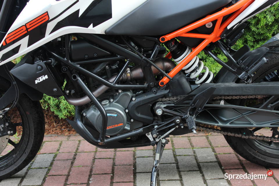KTM DUKE 125 2019 super Stan Raty na telefon