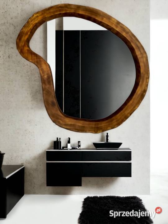 Designerskie duże lustro do łazienki Rzeszów