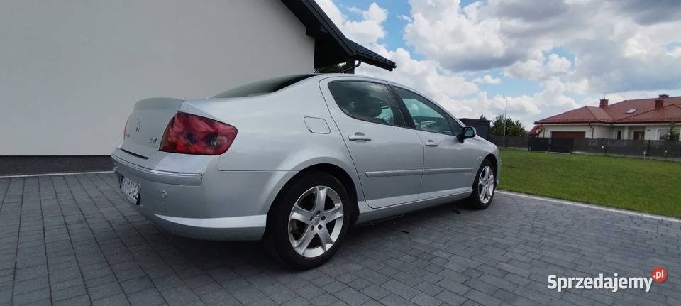 Peugeot 407 20 HDI 136 koni 2008 r lakier metallic Końskie