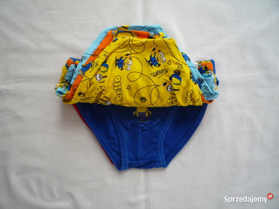 Nowe 5 sztuk Minions 981104 Majtki chłopięce Bielizna Szczecin