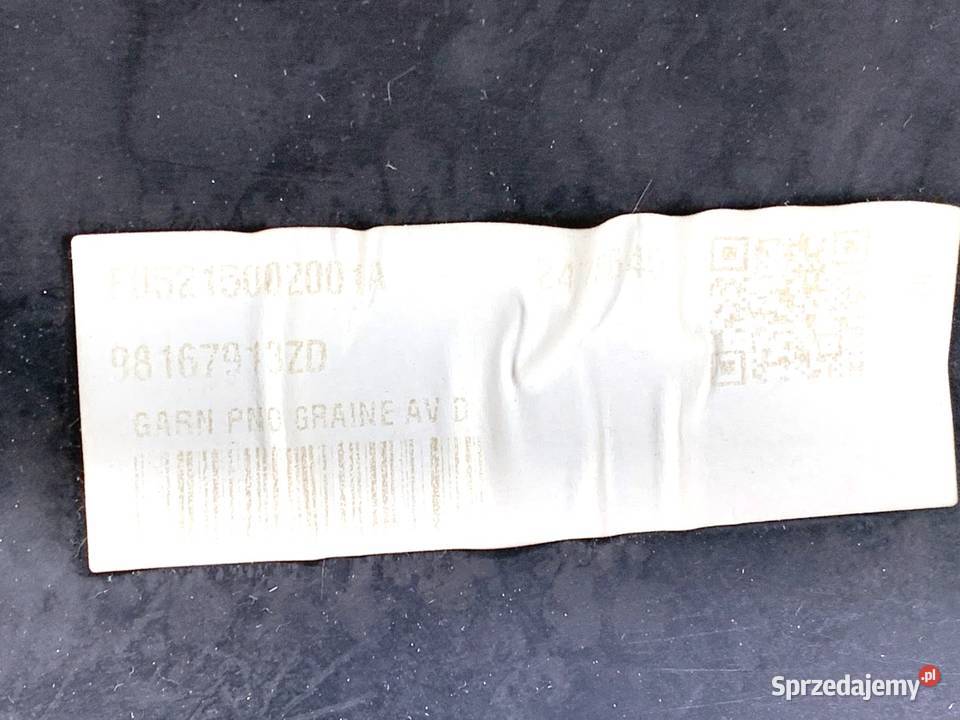 BOCZEK DRZWI PRAWY PRZÓD CITROEN BERLINGO III sprzedam