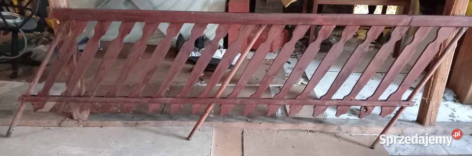 Balustrady schodowe z litego drewna 290x78