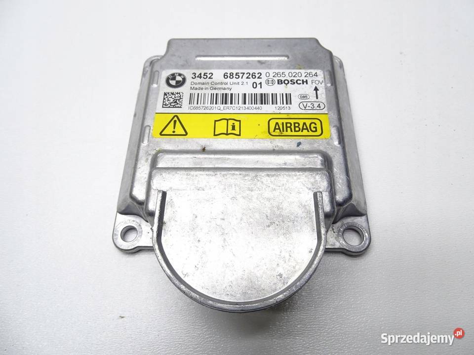 MODUŁ SENSOR STEROWNIK AIRBAG 6857262 BMW F10 małopolskie