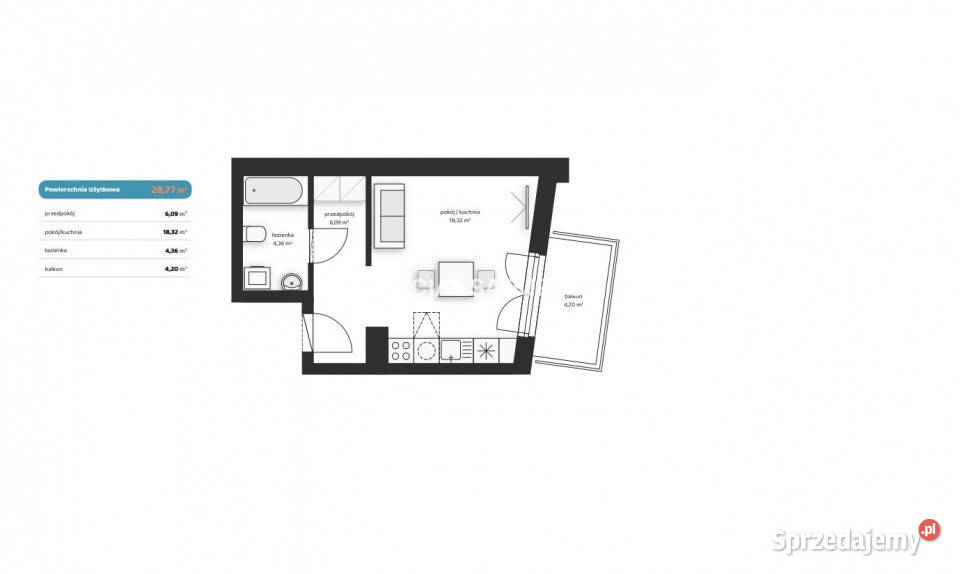Mieszkanie sprzedam 2877m2 1 pokojowe Kraków