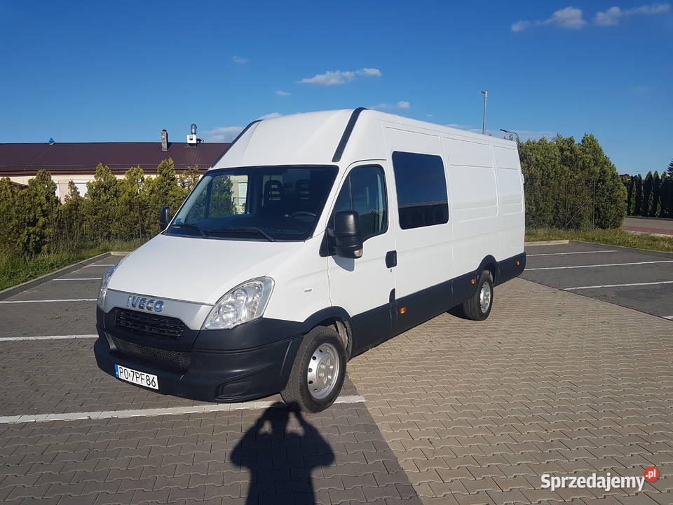 IVECO 35S13 MAXI BRYGADÓWKA 7 OSÓB KLIMA Napęd tylna oś Mrowino sprzedam