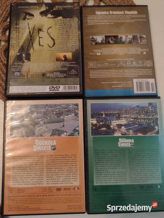 Sprzedam filmy film dvd
Własna kolekcja filmów Międzyborów