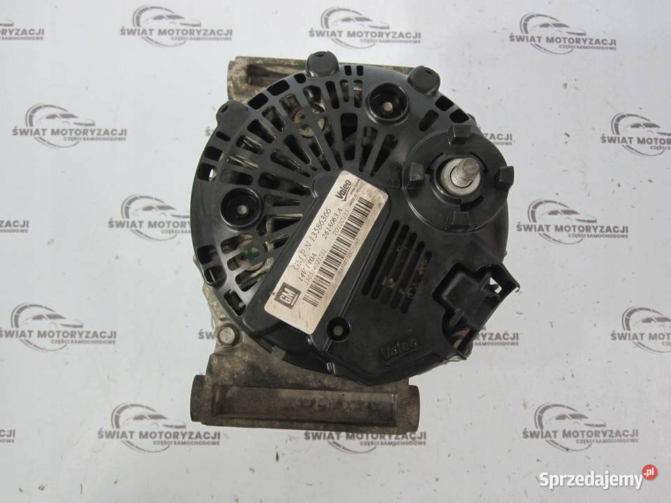 OPEL ASTRA 16 CDTI LVM B16DTL 110 alternator Układ elektryczny silnika Układ elektryczny, zapłon