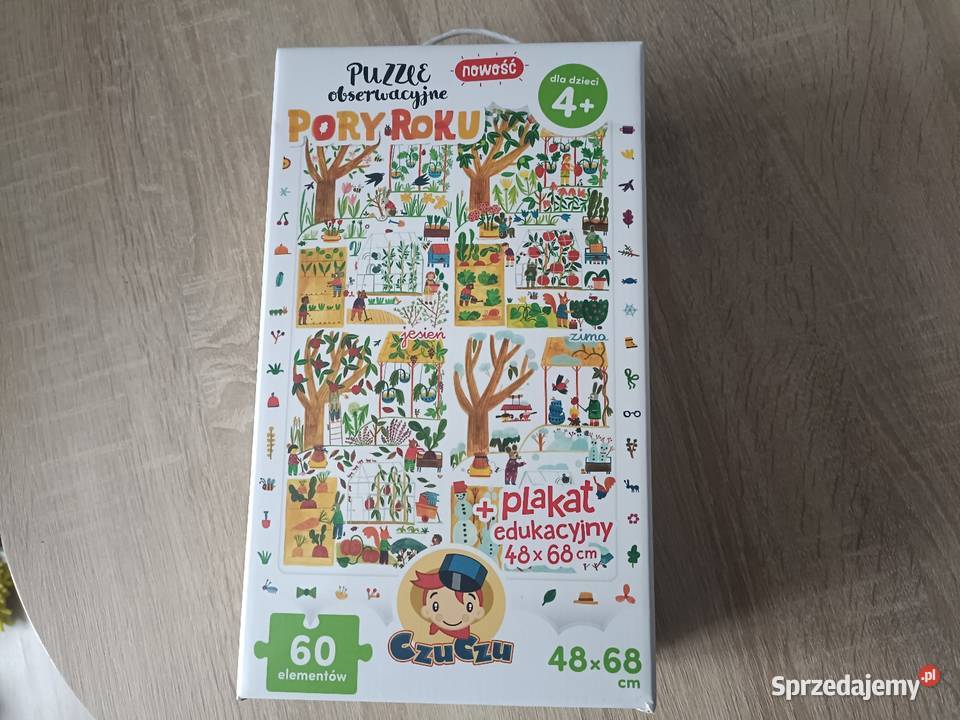 Czuczu puzzle obserwacyjne pory roku 4 CE  Kwidzyn