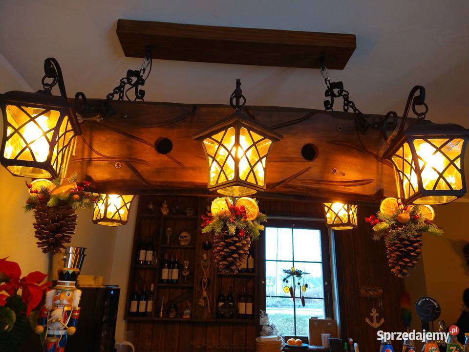 Żyrandol lampa ogrodowa 2 Przemyśl