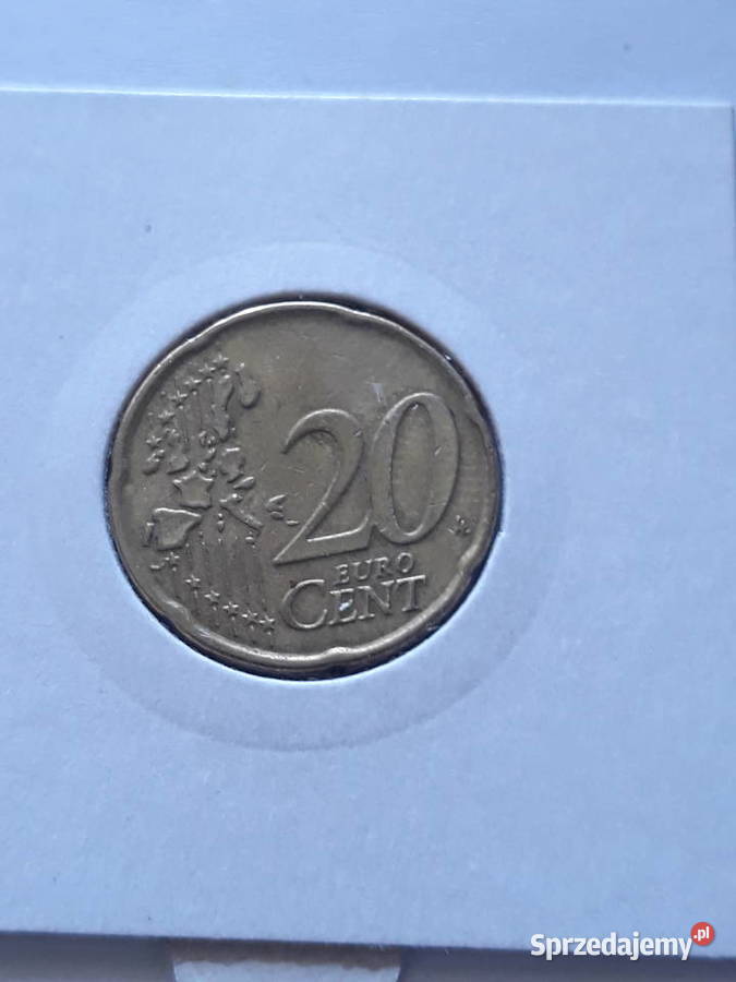 20 Eurocentów Belgia 200020032008 r Konin