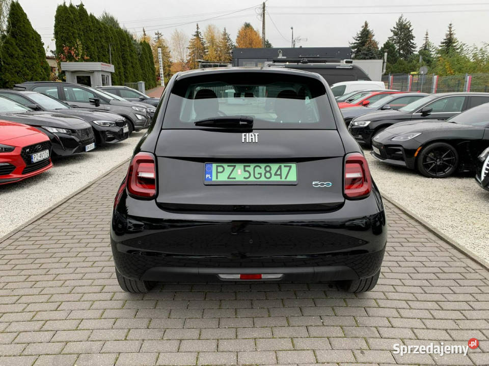 Fiat 500 500e nowy Zarejestrowany I 2007 kurtyny powietrzne Baranowo
