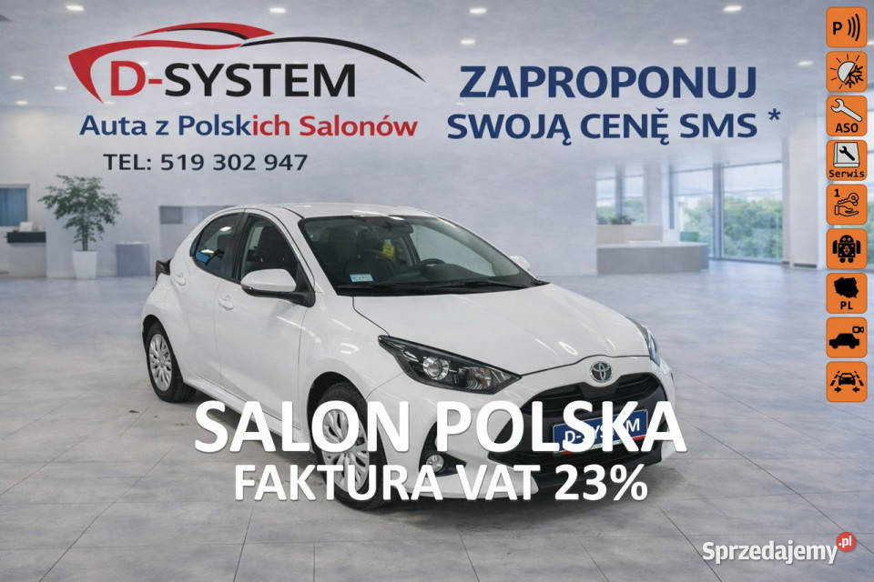 Toyota Yaris Yaris Salon Polska 1Właściciel ABS Białystok