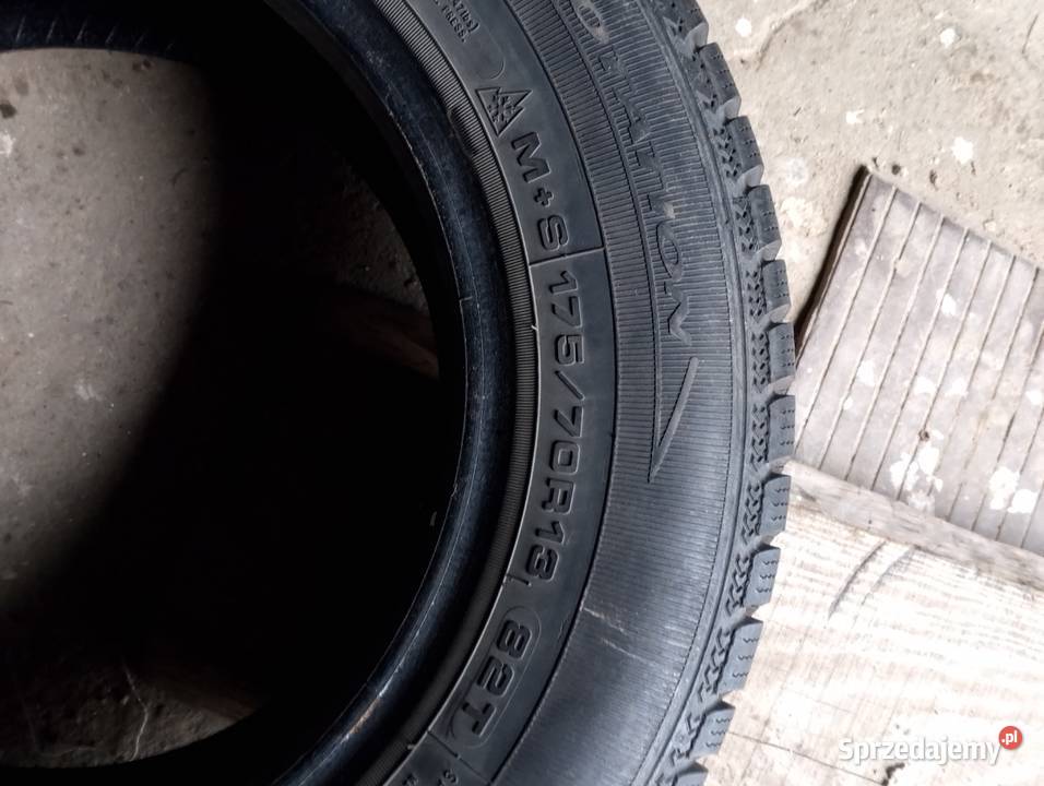 175 70 13 zimowe Samochodowe Nadrybie Ukazowe