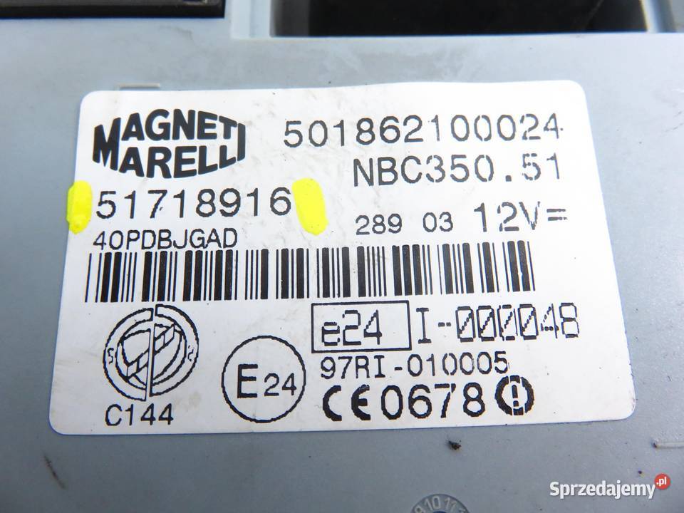 BSI FIAT IDEA 14 16V 51718916