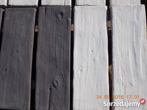 deski drewnopodobne ogród palisady chodnik