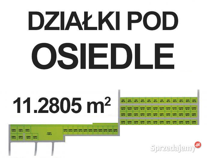 Wólka Smolana 11ha pod osiedle dewelopera MPZP budowlana Brochów