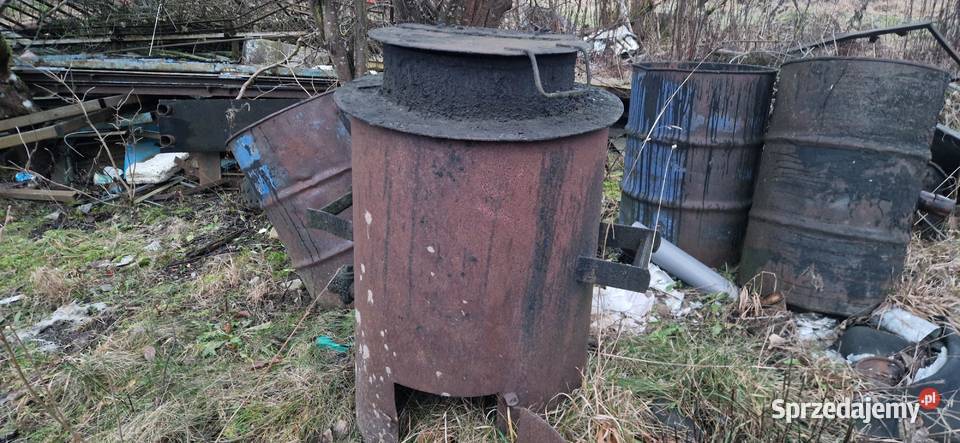 Lepik smoła 400litrów kociołek Pokrycia dachowe pomorskie Przywidz