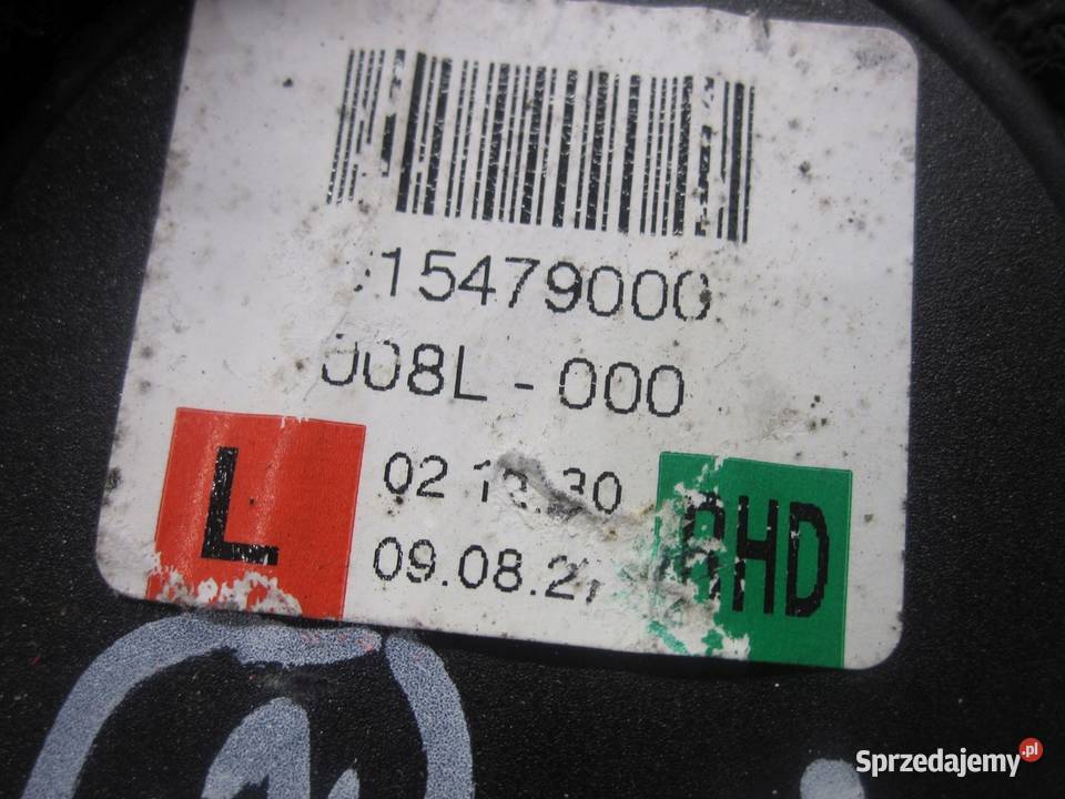 SKODA SUPERB II 10r pas bezpieczeństwa lewy osobowe Kielce