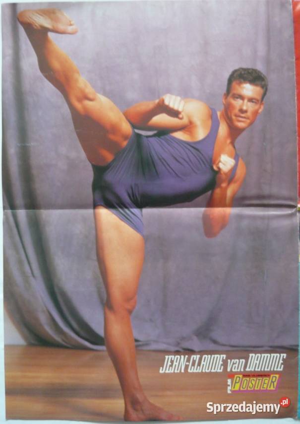 PLAKATY JEAN CLAUDE VANDAMME WYPRZEDAŻ ŚWIAT Pozostałe Bydgoszcz sprzedam