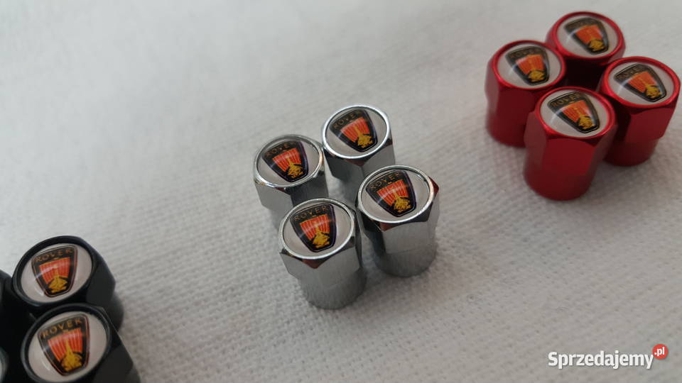 ROVER NAKRĘTKIKAPTURKI METALOWE CHROMOWANE NA osobowe wielkopolskie Poznań