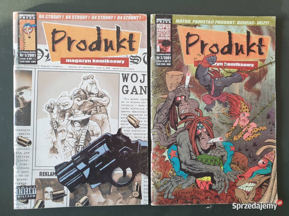 Produkt magazyn komiksowy zestaw 5ciu numerów pomorskie