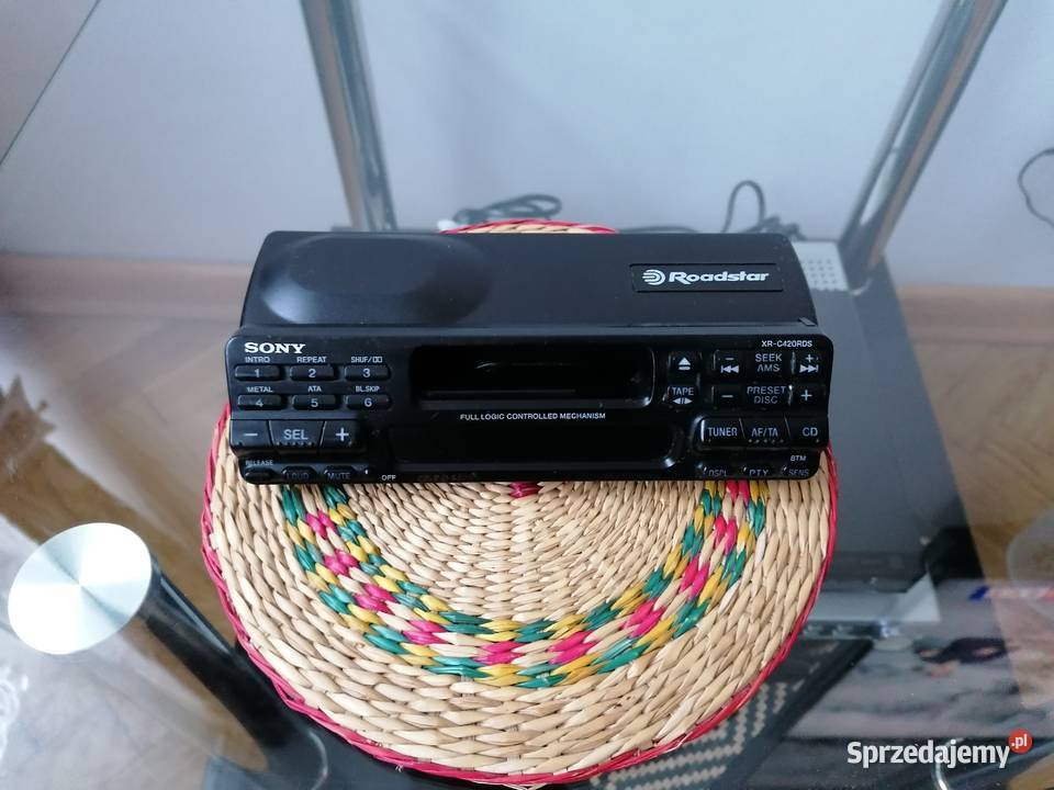 PANEL PRZEDNI RADIA KASETOWEGO SONY XRC420RDS łódzkie Łódź