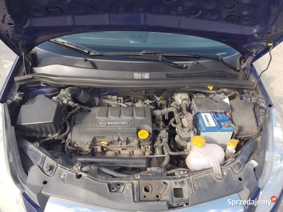 Opel Corsa D 2010r 12 benzyna Polski salon granatowy Radom