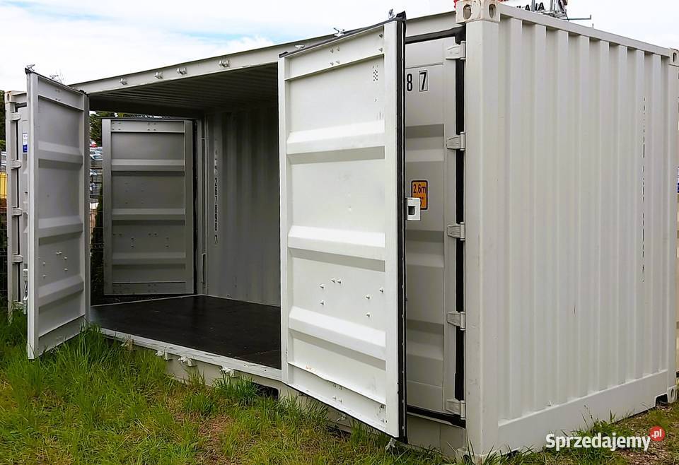 KONTENER MORSKI 20 otwierany bok i szczyt NOWY sprzedam