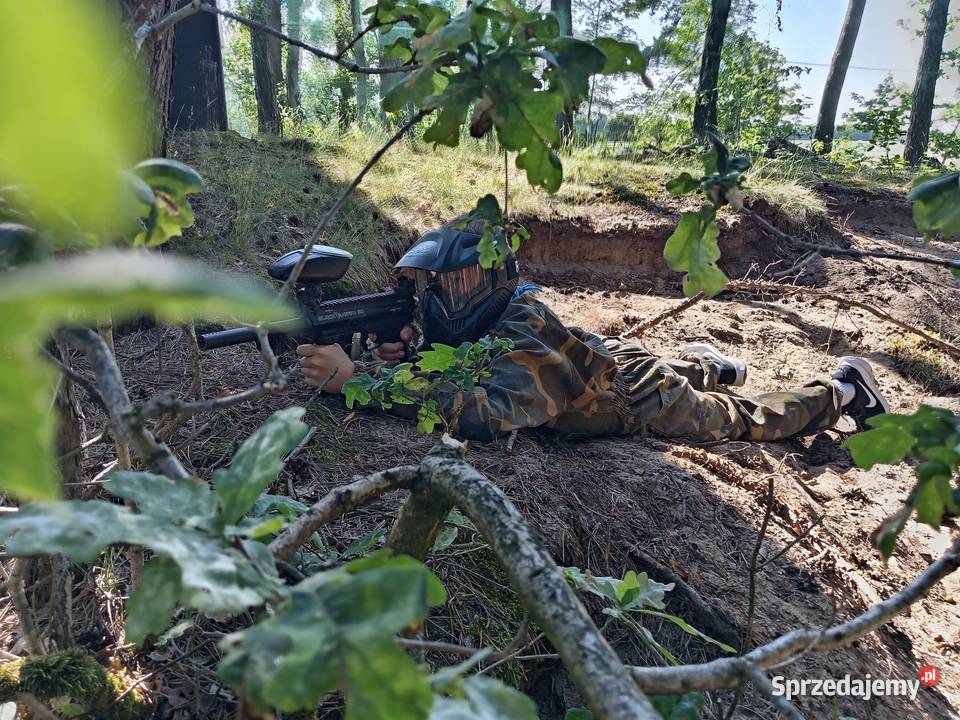 Paintball dzieci dorosłych urodziny kawalerski
