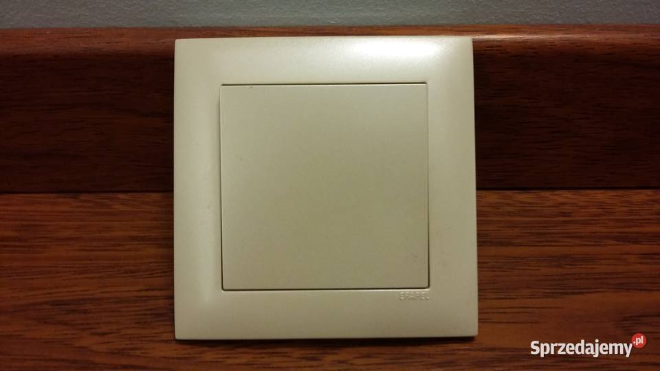 Włącznik światła kremowy perłowy mazowieckie