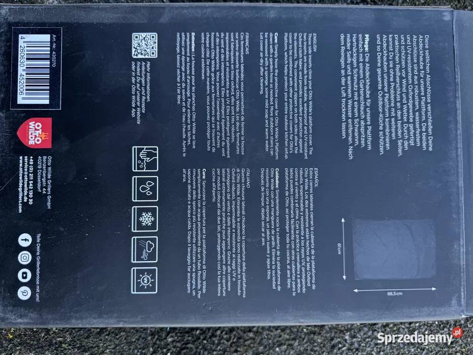 Pokrowiec na grila Żary