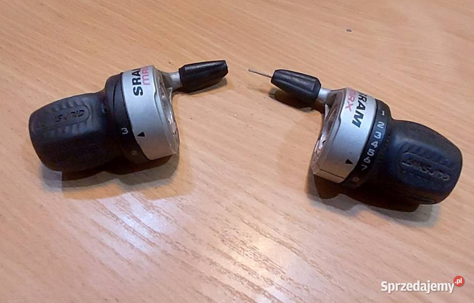 Manetki Sram gripshift 3x8 lubuskie Gorzów Wielkopolski