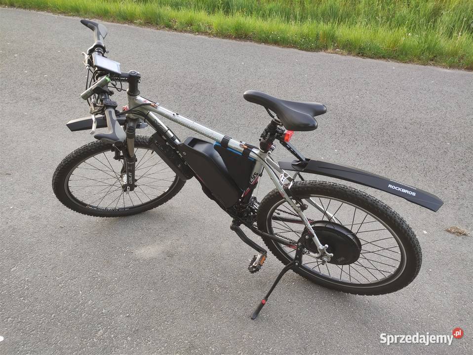 Rower elektryczny ebike 1500 wat Zasięg 100