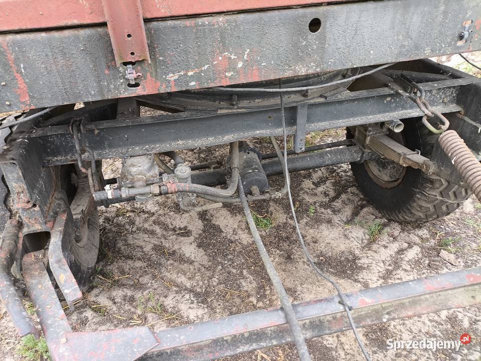 Przyczepa D47 D46 Sanok zarejestrowana Grabiec