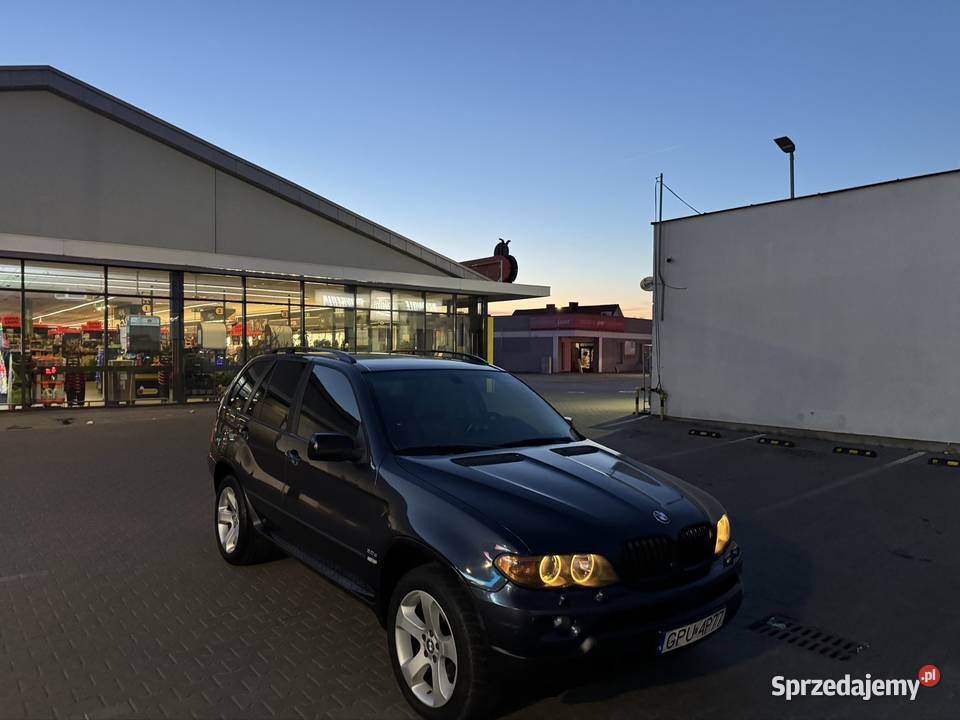 BMW X5 Polift 30d M57 218 koni Wronki sprzedam