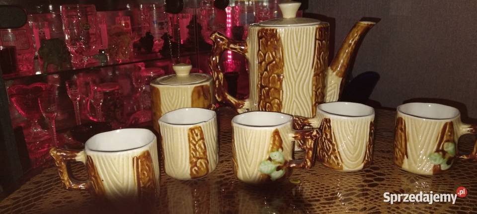 Ceramiczny zestaw do kawy Sejny