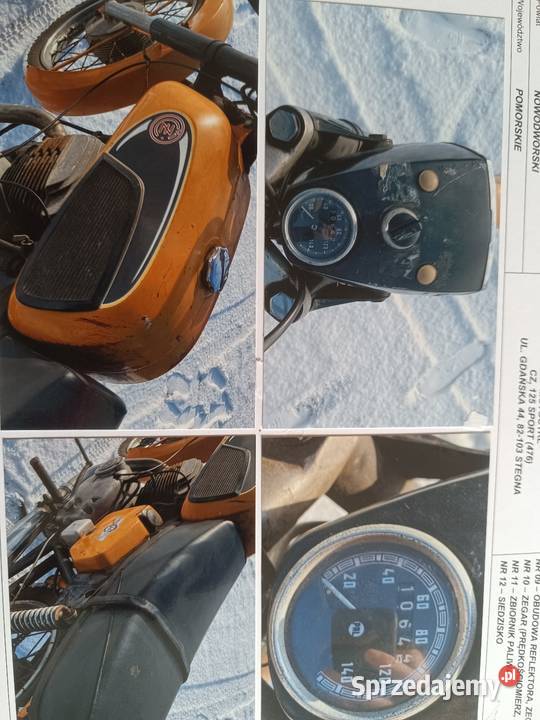 Cz 125 Sport476477nie 175 oilmaster export nieuszkodzony Bielsko-Biała