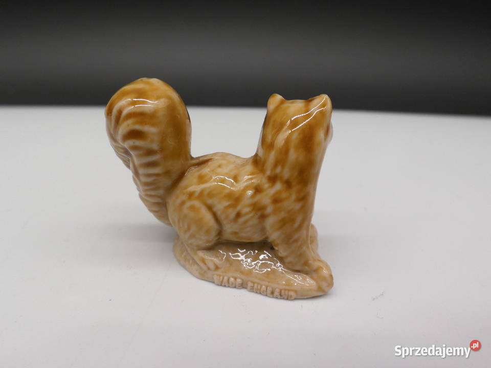 Kolekcjonerska Figurka WADE WHIMSIES Kuna Leśna Porcelana i szkło Raszków